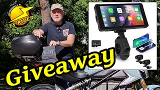 Apple CarPlay, Android Auto Motorcycle Unit Giveaway