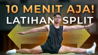 Latihan Split (Depan \u0026 Tengah) untuk Pemula! Langsung Ikuti! | PHS Indonesia