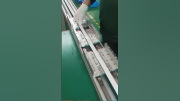Aluminum profile structure synchronous belt linear module slide, driven by 400w servo motor