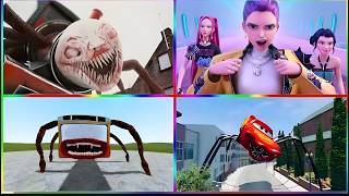 Сhoo Choo Charles 🔴KPOP Demon Hunters 🔴Bus Eater 🔴Spider McQueen EXE🎶🎶 Tiles Нор EDM Rush screenshot 4