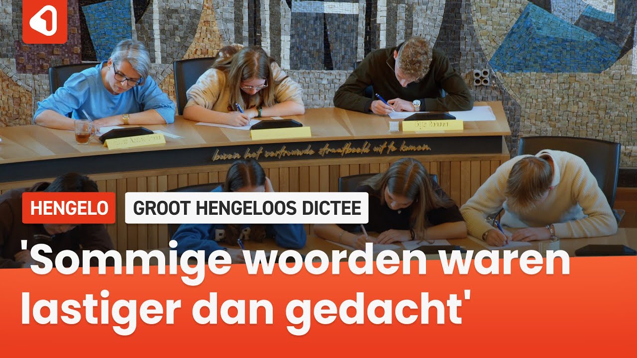Elles Assink wint Groot Hengeloos Dictee: 'Ik heb een tekstbureau, dus dan hoop je niet af te gaan'