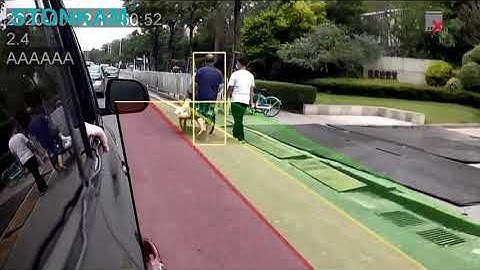 STONKAM 1080P Vehicle AI Pedestrian Detection Camera for Side View, Applied in Bus, Truck, etc