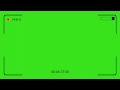 Футаж камеры на зелёном фоне. Footage camera on green background