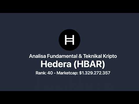 BELAJAR TRADING CRYPTOCURRENCY Hedera HBAR | UPDATE HARI INI