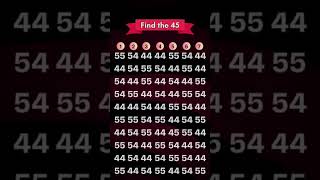 find🤯🤯 (45) #gkmath #quiz #mathsfacts #shortfeed #puzzle game#numberpuzzlechallenge #shorts