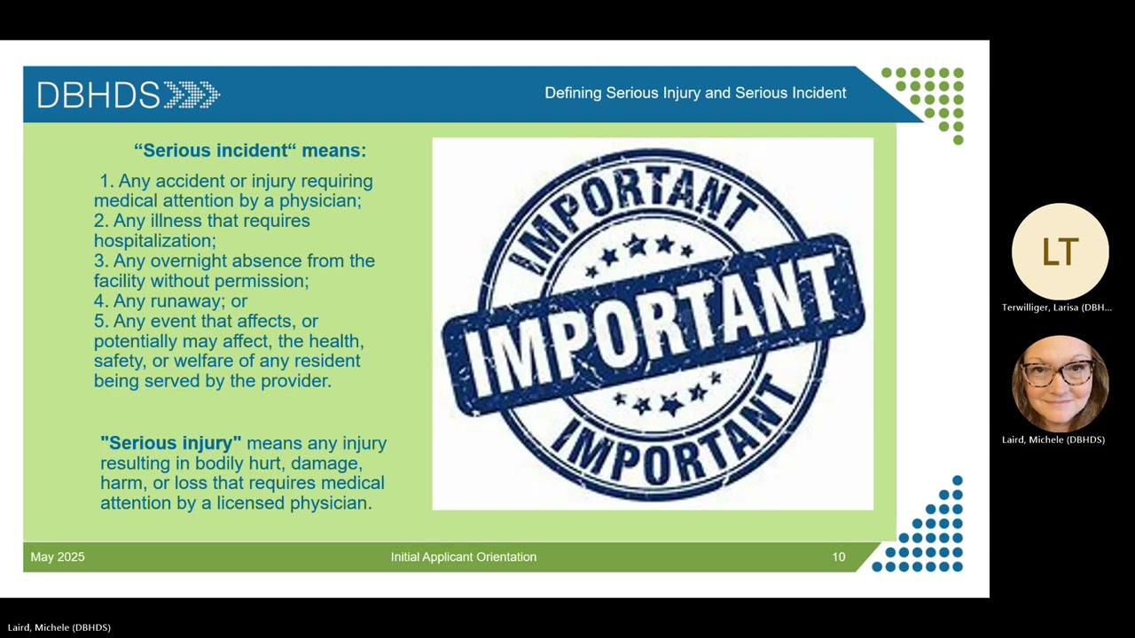 Module 12 Death and Serious Incident Reporting
