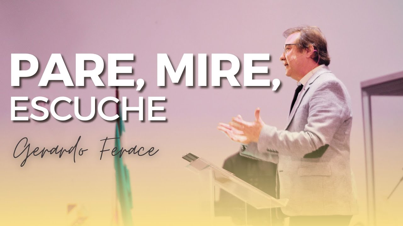 #domingo  📍17 de Septiembre📍 | Gerardo Ferace |  PARE, MIRE, ESCUCHE