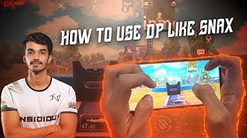 Use DP28 like Snax Gaming pubg mobile | competitive DP28 tips to master drills | NEERAJ ZONE YT