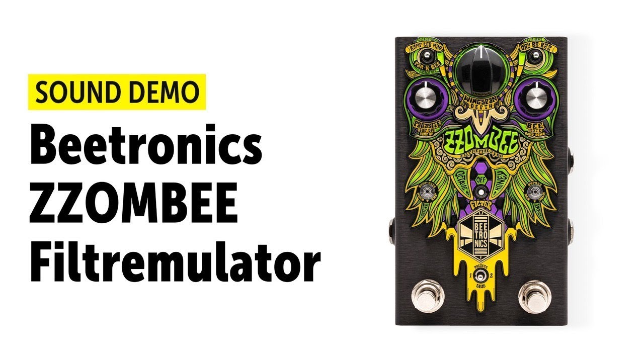 Beetronics ZZOMBEE Filtremulator - Sound Demo (no talking) - YouTube