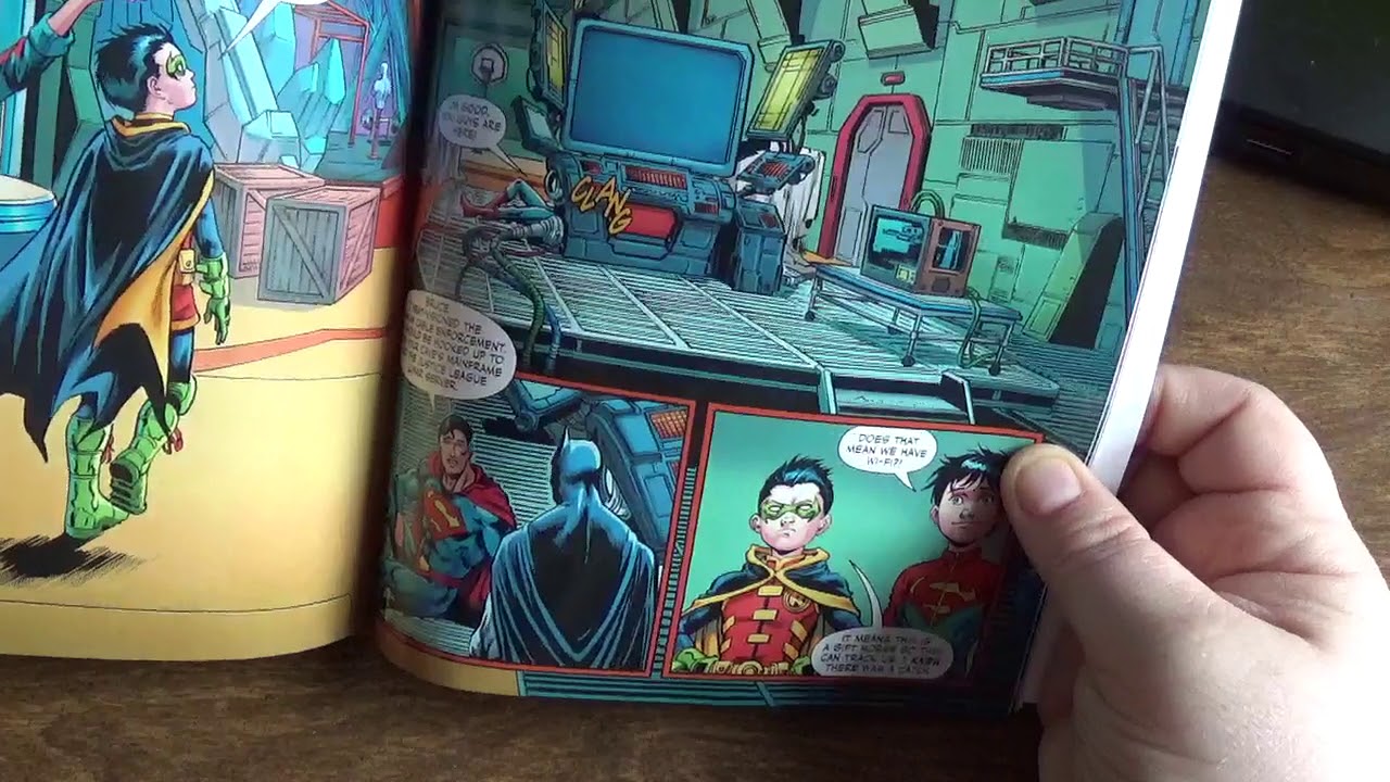 super sons rebirth vol 2 planet of the capes - YouTube