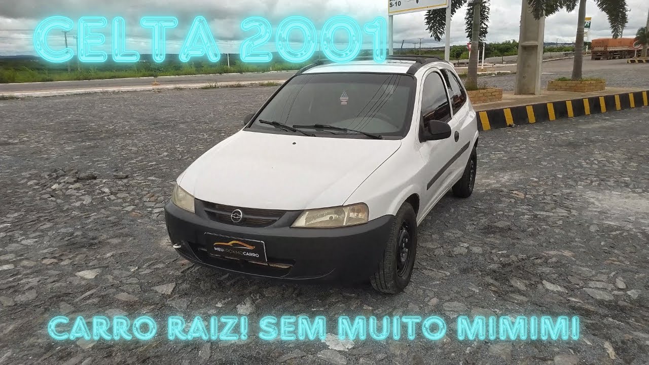 Celta 2001, a solução para gastar pouco com o carro. #Meuproximocarro