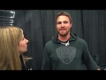 Nicole DeCosta catches up with actor Stephen Amell ("Arrow")