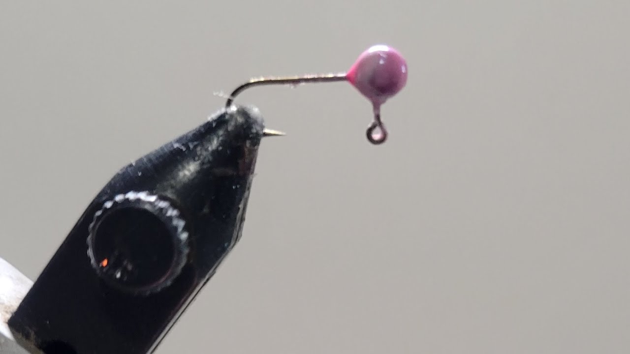 Hydrodipping paint jig heads flytyingflyfishing crappiejigs