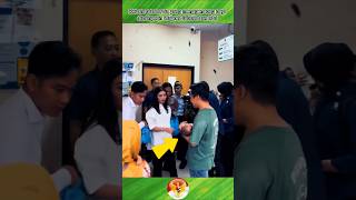 Kebahagiaan Pria yang menggendong bayi disamperin Mas Gibran dan istri #short #gibran #selviananda