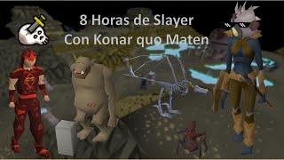 OSRS 8 Horas de Slayer Task con Konar
