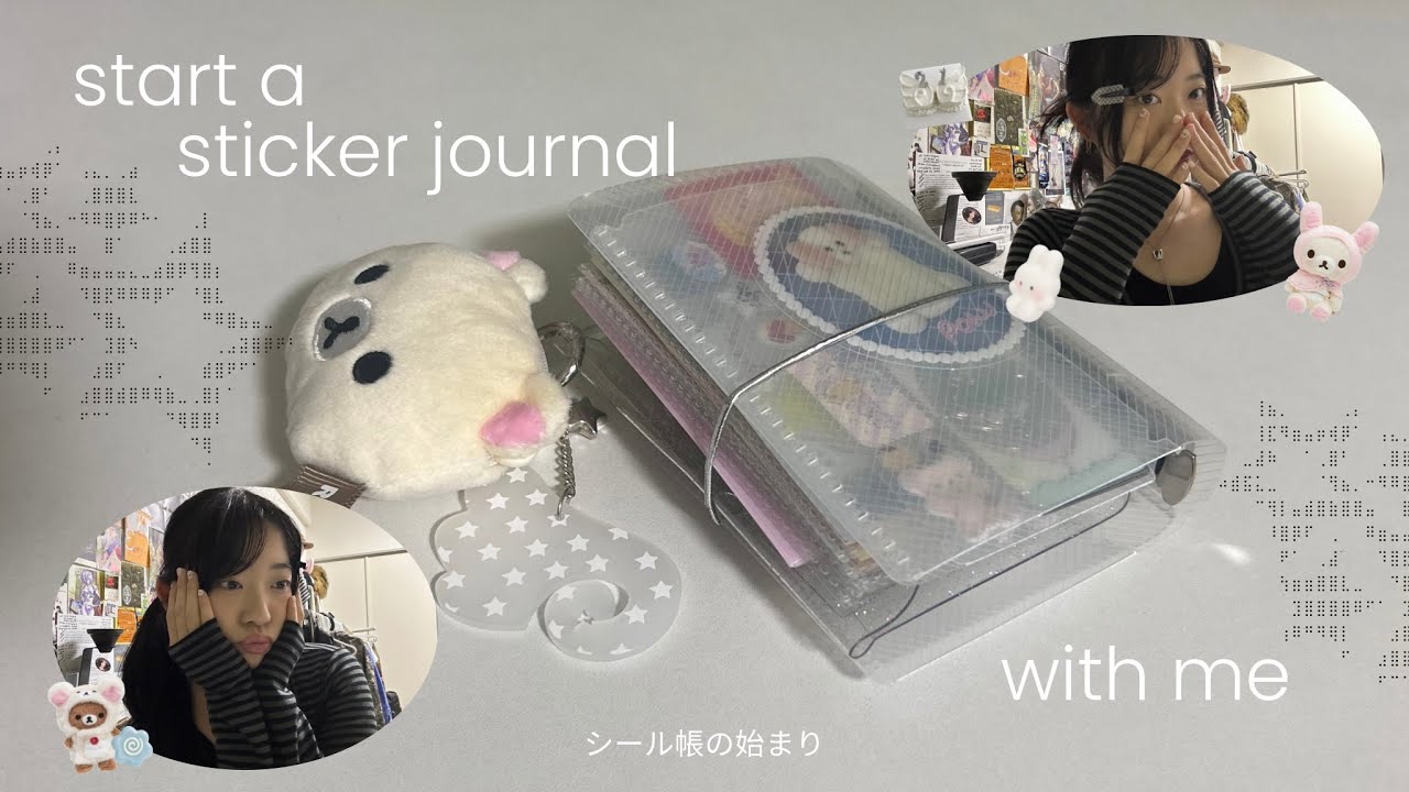 start a sticker collection with me ⋆｡°✩