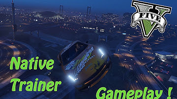 GTA V : Native Trainer Mod !!! (PC MODs Gameplay)