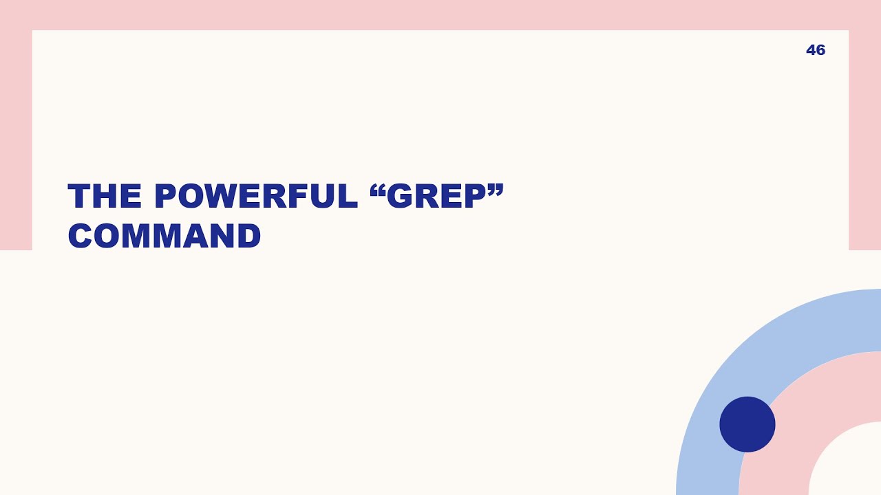 27 - GREP command in Linux - YouTube
