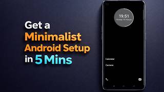 Finally! 🤯 Get a Minimalist Android Setup in 5 Mins (No Distractions!)