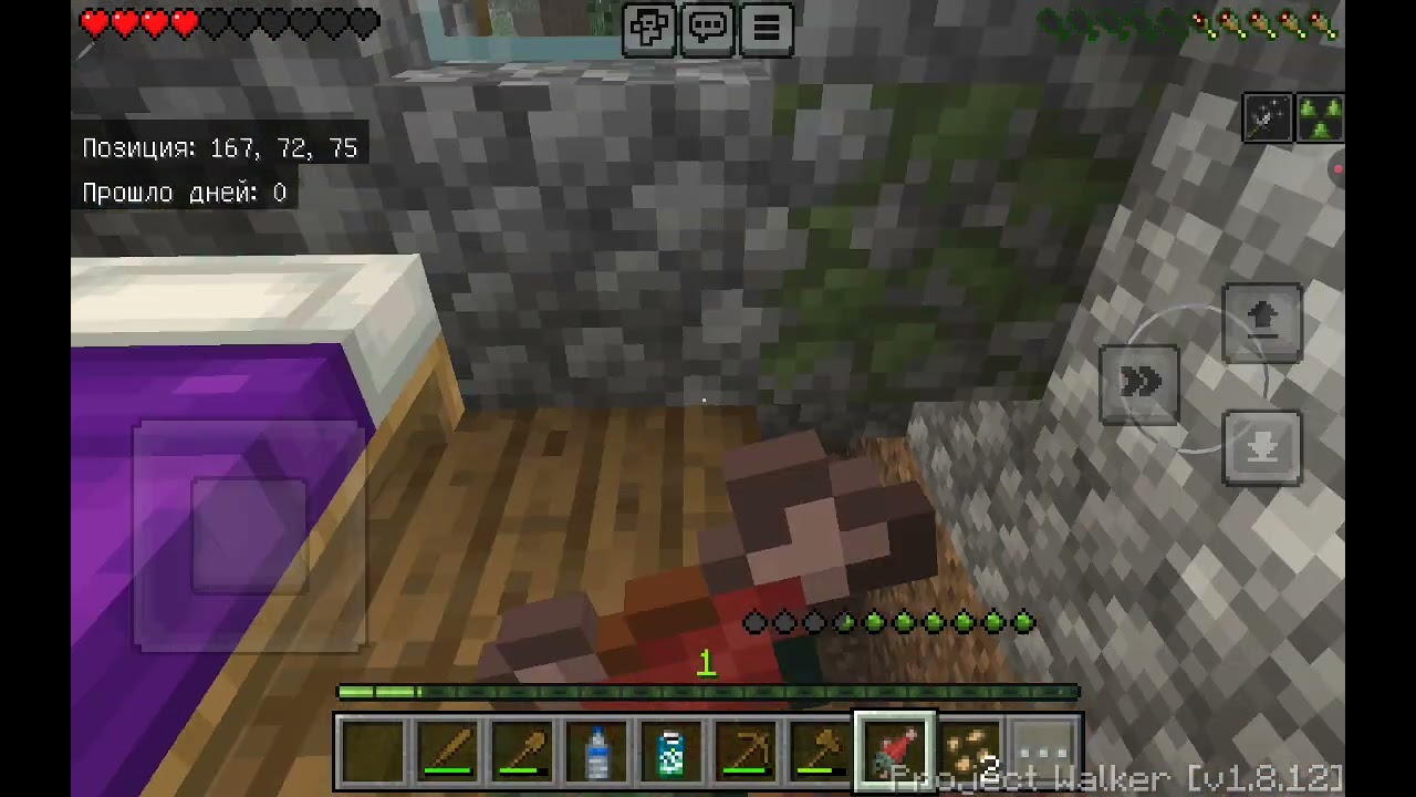 Я прохожу майнкрафт но смодом на зомби