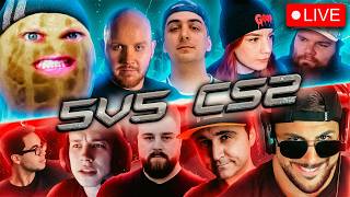 🔴LIVE | CS2 | CUSTOM 5v5 | Drac x Hutch x Mercs x Rogue x Taxi x Tim x Cloakzy x Gingy x Summit