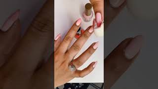 Ombré Nails using regular nail polish | At home | #Shorts #nailart | P.Y
