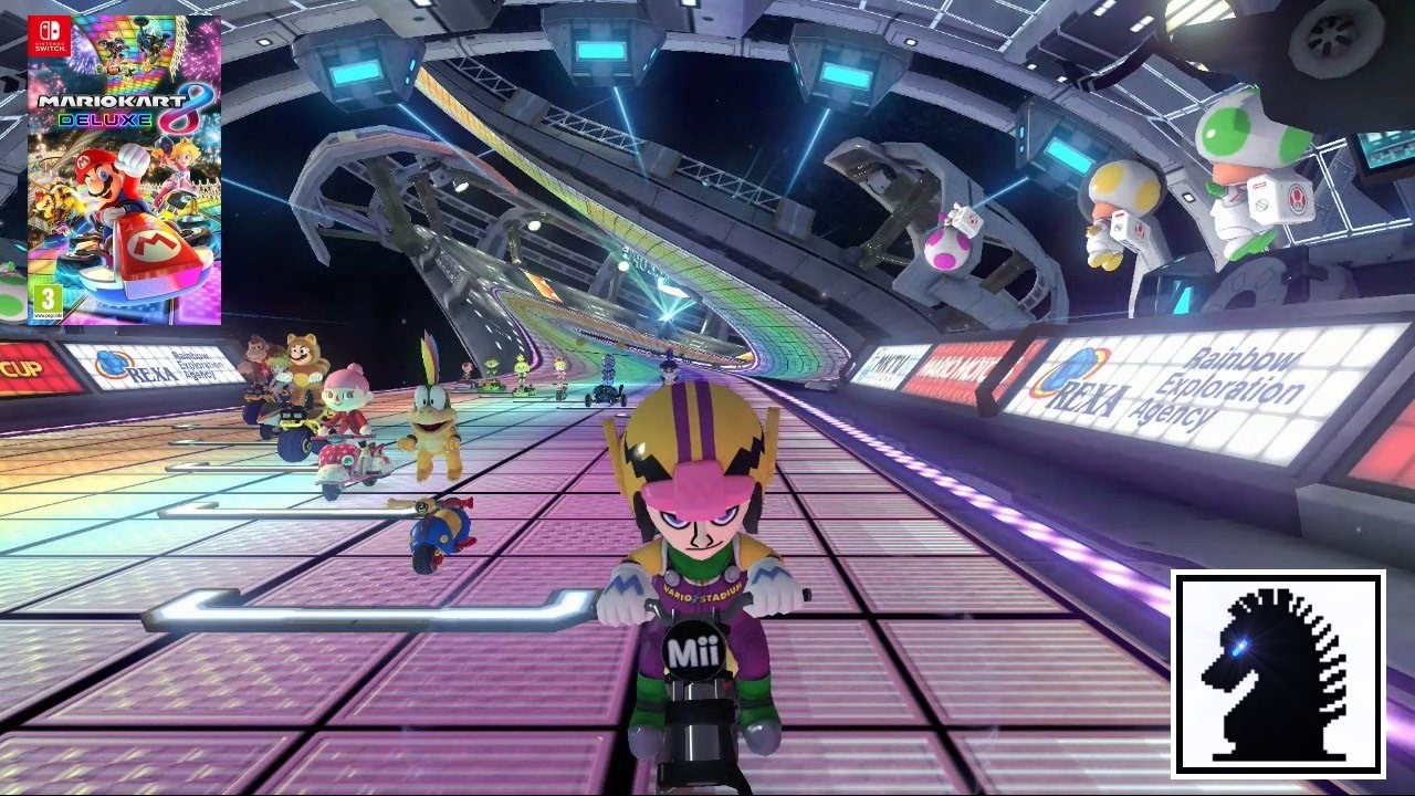 NS Mario Kart 8 Deluxe 150cc Special Cup Wario Mii NS Mario Kart 8 Deluxe 150cc Special Cup Wario Mii