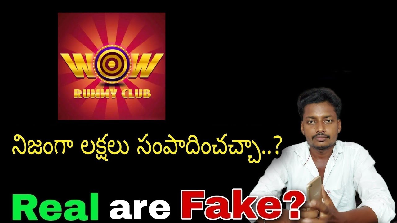 Wow Rummy club app telugu | Rummy apps telugu - YouTube