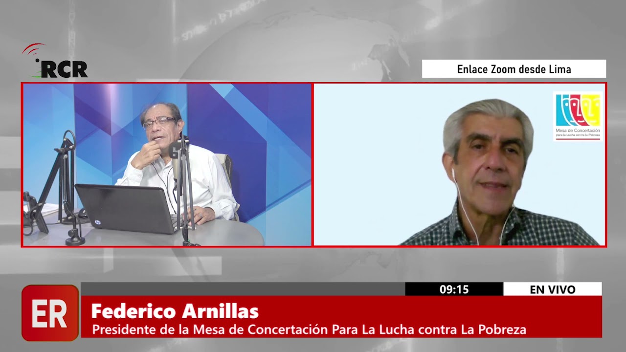 ENTREVISTA A FEDERICO ARNILLAS, MESA DE CONCERTACIÓN PARA LA LUCHA CONTRA LA POBREZA