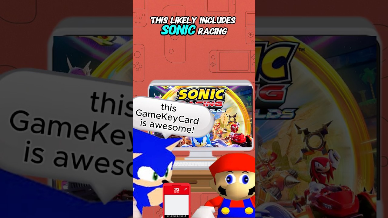 SEGA Still Plans to Release Switch 2 Games on GameKeyCards