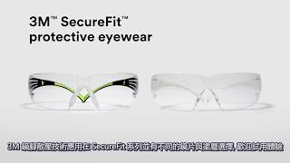 3M™ SecureFit™ 系列安全眼鏡－壓力傳導技術的秘密