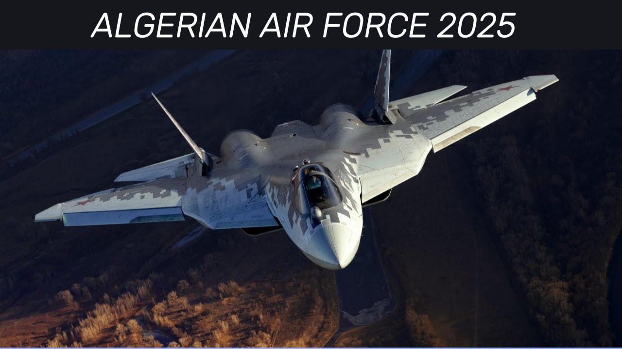 Algerian Air Force 2025 | Aircraft Fleet