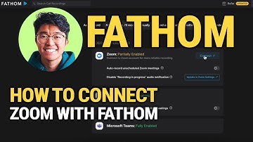 Zoom verbinden met Fathom: EENVOUDIGE handleiding!