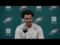 Eagles Keyshawn James-Newby Jokes About Riding Horses in Small Town 