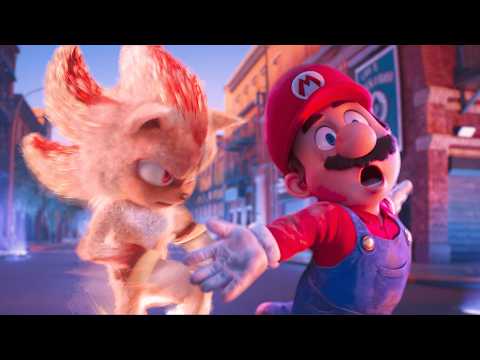 Super Shadow destroys Mario
