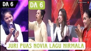 BAHAYA novia nirmala juri puas dan dapat golden tiket