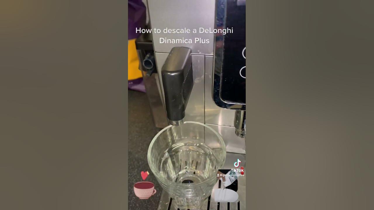 How To Descale a DeLonghi Dinamica Plus YouTube
