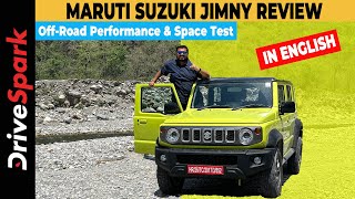 Maruti Suzuki Jimny Review | Off-road Performance, 4x4, Space Test | Punith Bharadwaj