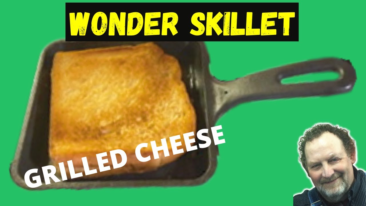 Lodge Square Skillet Grilled Cheese Sandwich