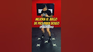 ¡MEJORA TU JUEGO DE PIES EN BOXEO PARA PRINCIPIANTES!🥊 #boxeo #fighter #tips #viral