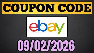 eBay Coupon Code September 2026 - eBay Discount Code Promo Code - 09/02/2026