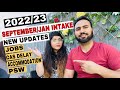 UK Student Visa New Updates 2022 | September &amp; January Intake Updates UK