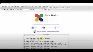 01 GTK library installation