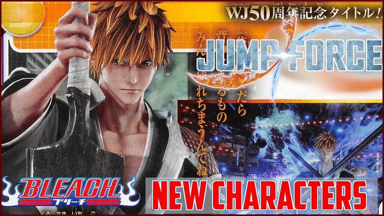 Jump Force Bleach Ichigo, Aizen & Rukia bestätigt | Jump Force neue Charaktere aus Bleach (German)