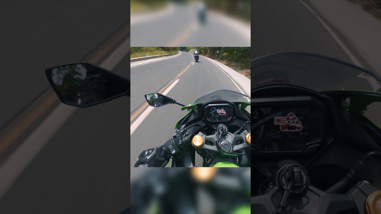 Take off sound #kawasaki #zx4rr #sundaymorningride #zx6r