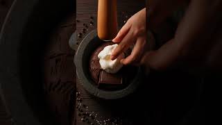 A 10-second high-quality, ultra-realistic ASMR-style satisfying video, shot in a slow-motion macro c