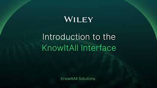 Introduction to the KnowItAll Interface