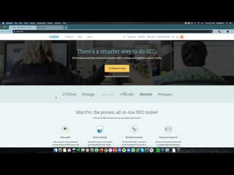 SEO Analysis with Moz Pro SEO Tool