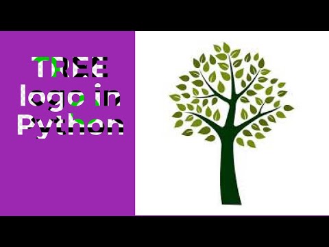 Python Turtle Graphics Design in  Tree