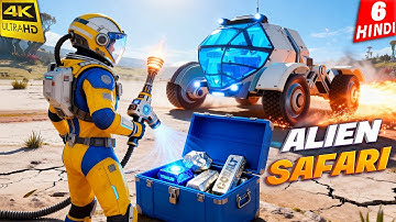 MAKING ALIEN CAR | Planet Crafter Toxicity | 4K Gameplay HINDI